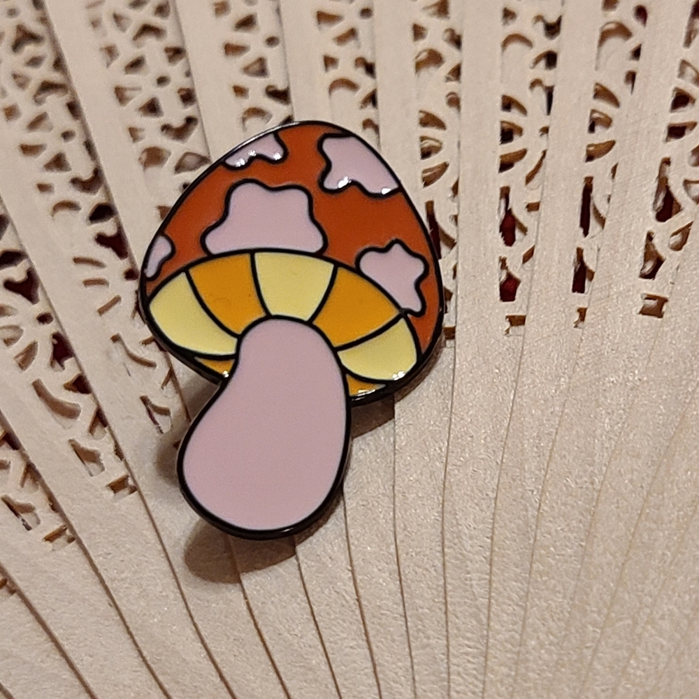 Mushroom Pin super Cute